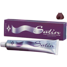 Satin-Mahagoni-Violett-Kastanien-Haarfarbe  5MV