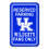 NCAA KENTUCKY WILDCATS PL   STICO SILH 1