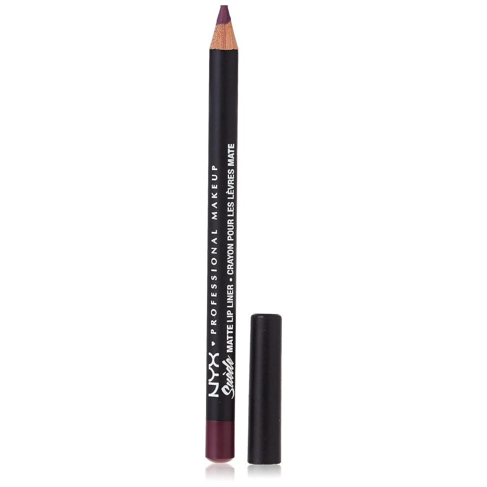 Nyx Nyx Matter Lippenstift Sweet Leather In Gr E 35, Pflaume/Glitz-image