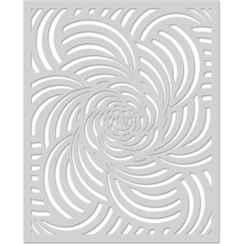 Hero Arts Σπιράλ Πέταλα Mylar Στένσιλ (SA095)