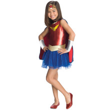 Wonder Woman Tutu Kostym - Flickor