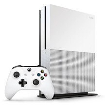 Xbox One S 500GB Console (Renewed) - XONES-500G-WH-REFB - Professionally Refurbished & Tested - Refurbished