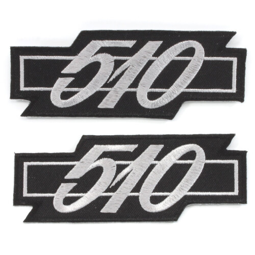 Rotary13b1 Datsun 510 Patches - 2 stykker - sort
