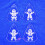 Stencil Γυαλίζοντας Gingerbread Άνθρωποι Armour Products 2
