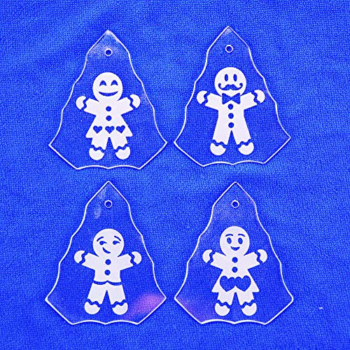 Stencil Γυαλίζοντας Gingerbread Άνθρωποι Armour Products 2