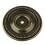 GlideRite Hardware 5060-AB-50 Round Cabinet Back Plate  50 Pack  2.5"""" 1