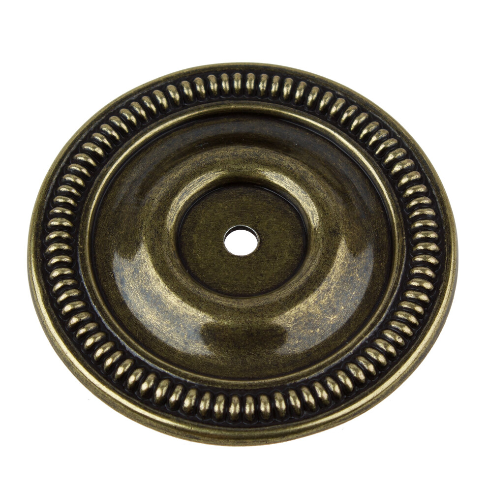 Gliderite Hardware 5060-Ab-50 Round Cabinet Back Plate 50 Pack 2.5"" 849376027453