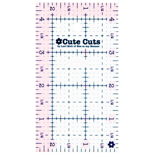 Lori Holt Cute Cut Ruler RCTGL Pink 2