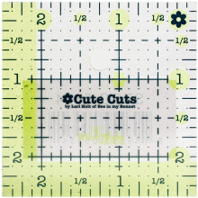Lori Holt Niedliches Schnittlineal SQUAR Green