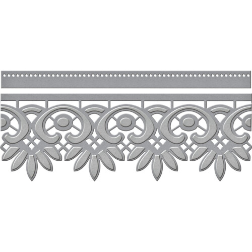 Spellbinders Graceful Floral Lace Ατσάλινα Διπλά Κοπίδια 1
