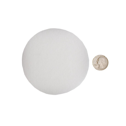Playfully Ever After 4 Inch White 16pc Stiff Felt Circles 1