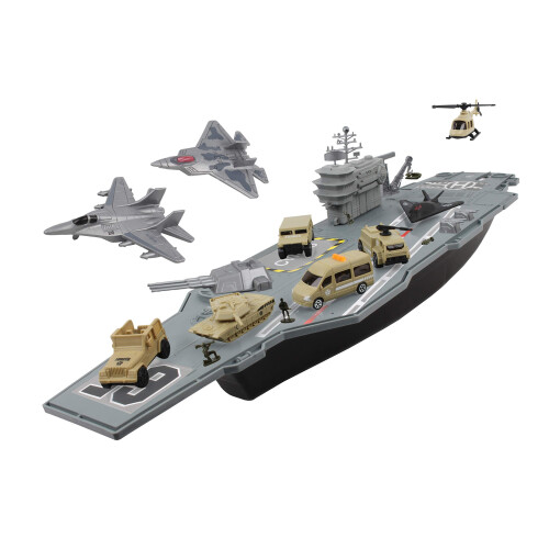Daron Aircraft Carrier BP96243 Playset για 36-180 μήνες Γκρι