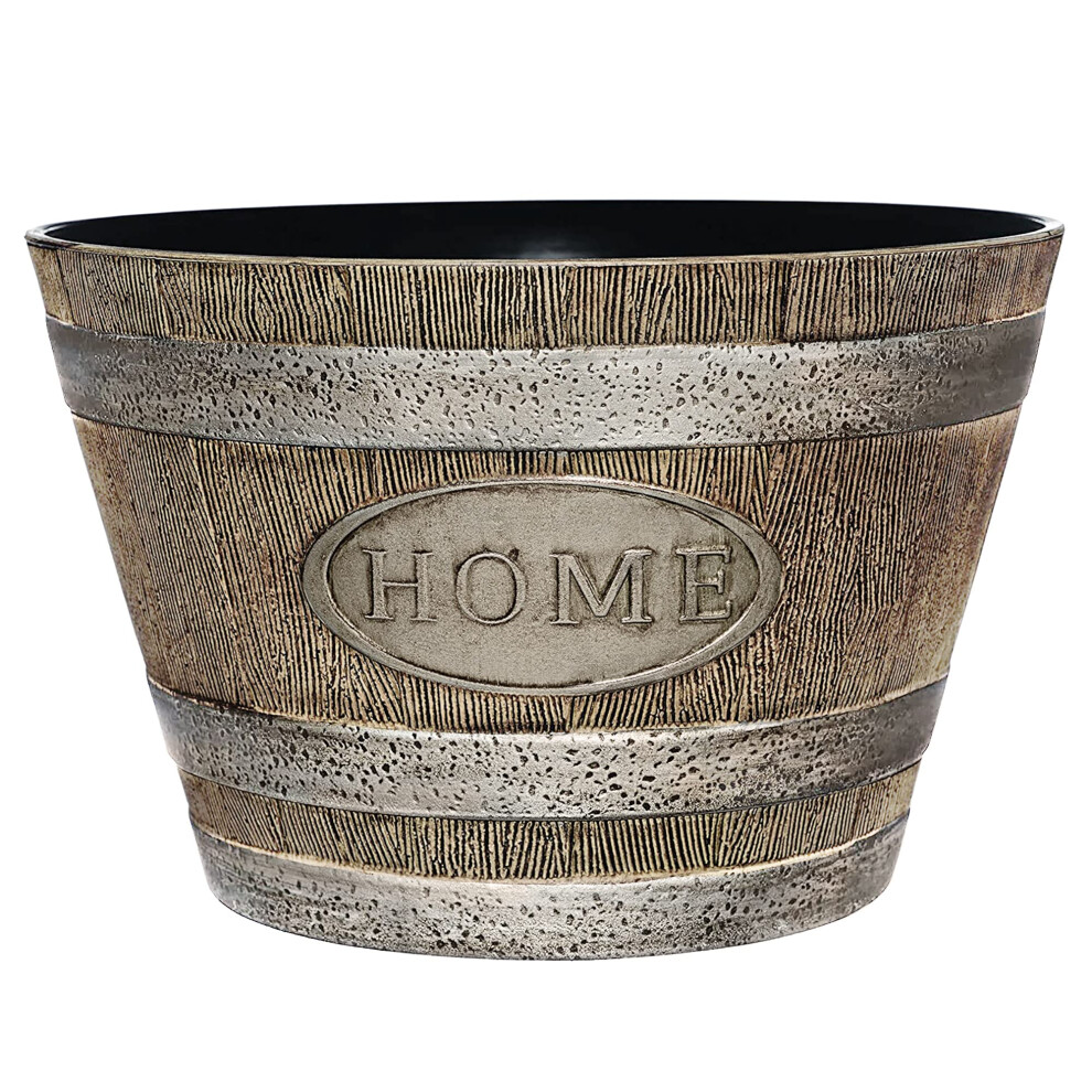 Pot de fleurs en r   sine plastique pour maison et jardin classique