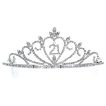 SAMKY Szletsnapi Party Crystal Tiara Crown 21. 21. 21. T1200