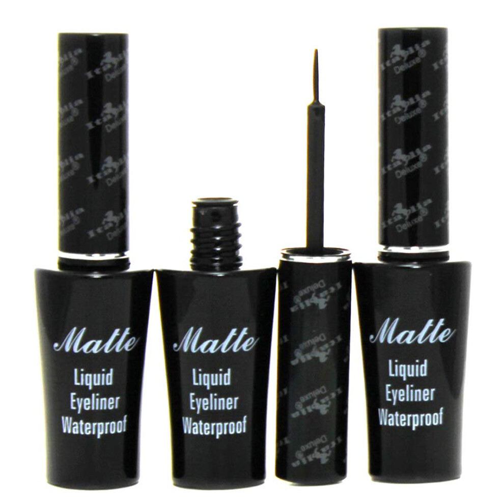 Stradivarius - Itali Italia Deluxe Matte Liquid Eyeliner Waterproof (3Pcs)