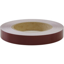 LinearDesigns One Half Inch Solid Stripe fr Auto, LKW, Boot 3 mm Vinyl 1/2 Zoll x 50 Fu Burgunderrot
