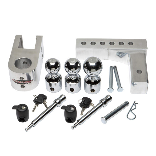 Aluma-Tow 6"""" Drop Ball Mount for 2"""" Receiver (UT623410) 2