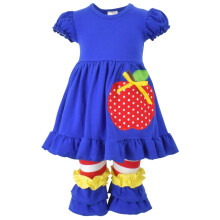 Jedinecn    dievcensk       kolsk    overal Apple Tank Boutique (5T/L modr   )