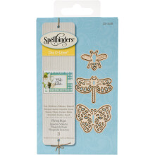 Spellbinders Die D-Lites Flying Bugs Etched/Wafer Thin Dies