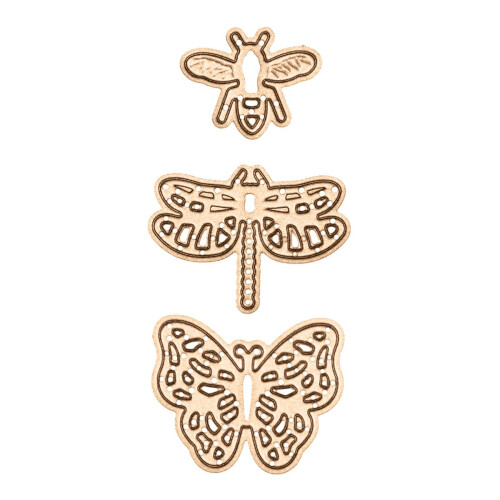 Spellbinders Die D-Lites Flying Bugs Etched/Wafer Thin Dies 2