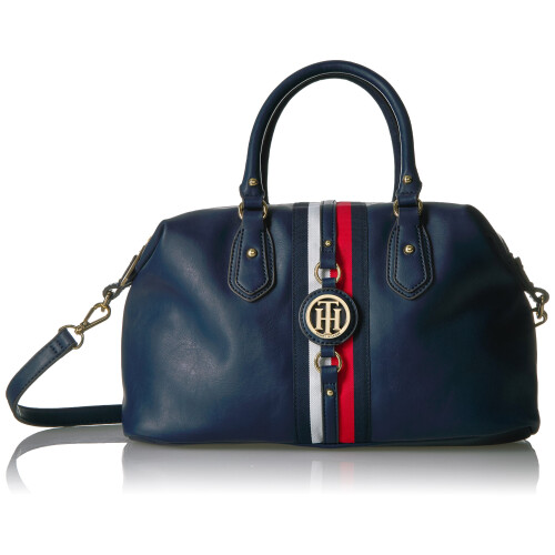 Tommy Hilfiger Tommy Hilfiger Γυναικεία Τσάντα Jaden, Ναυτικό Πολυβινυλικό Χλωρίδιο