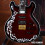 AXE HEAVEN BW-001 Bob Weir Cowboy Miniatyrgitarr 2