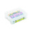 Advantus Super Stacker Crayon Box 3,5 x 4,75 x 1,5 polegadas Caso de Limpar de 18 (40311CT) 3
