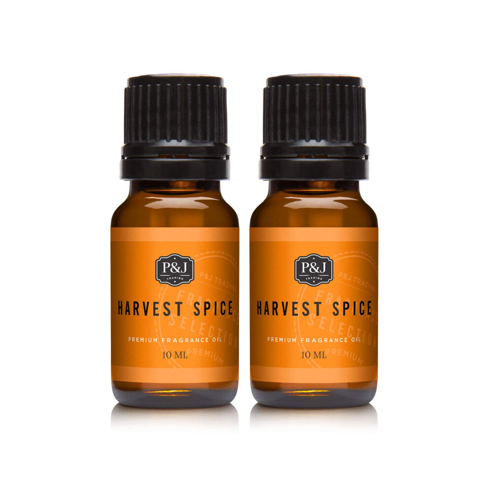 P&J Fragrance Oil Harvest Spice Oil 10 Ml 2 Szt. - Swiece Zapachowe Do Wyrobu Swiec Swieze Zapachy Materialy Do ??Wyrobu Mydla Dyfuzor Olejki Zapacho-image