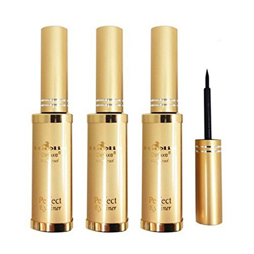 Italia Deluxe Τέλειο Υγρό Μάσκαρα Waterproof 3τμχ Σετ