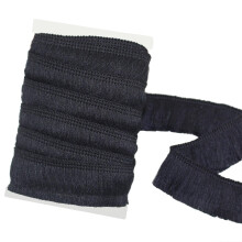 Yeqin 25 mm bred bomulds frynse kvast trim 5 yards (sort)