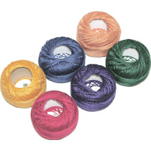 Presencia Finca Perle Cotton ~ Rozmiar #5 ~ Zestaw prσbek nici do szycia, haftu i pikowania (04 - Klejnot)