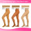 ChloeNoel Figure Skating Ταν Κάλτσες TF8830 με 2 Κρύσταλλα, Ενήλικας Μικρό 4