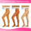 ChloeNoel Figure Skating Ταν Κάλτσες TF8830 με 2 Κρύσταλλα, Ενήλικας Μικρό 5