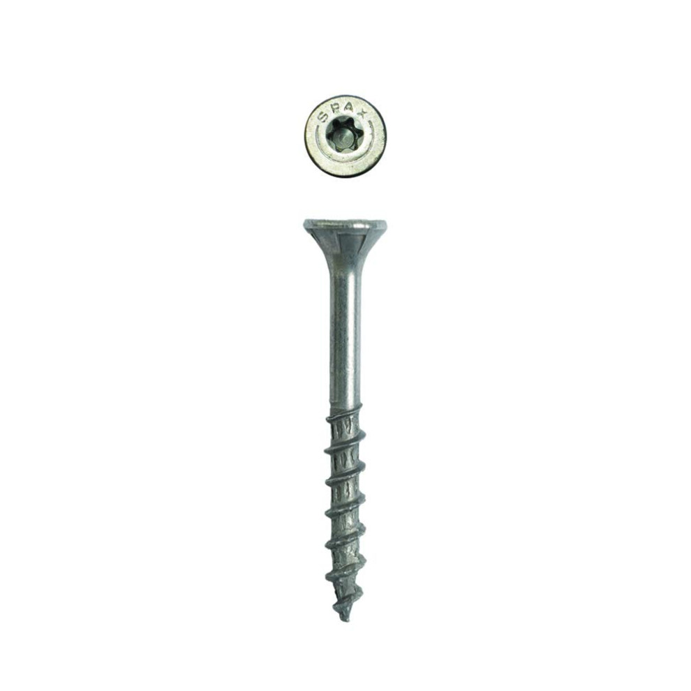 SPAX Screws 4191670400404 Spax 8-Inch by 1-1/2-Inch Exterior/Deck Screw (195 Per Box)