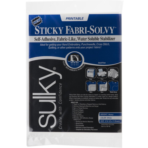 Sulky 8-1/2 polegadas por 11 polegadas imprim   veis (2 pacote)