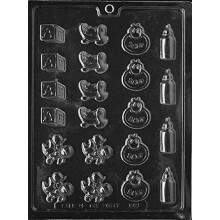 Bedstemors godbidder B049 Babypynt Chokolade Candy S?beform med eksklusiv st?bevejledning