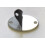 RMP Placas de Estampagem, Oval 0.586 x 0.921 Polegadas com Dois Furos, Alumínio 0.032 (20 Ga.) - Pacote com 50 2