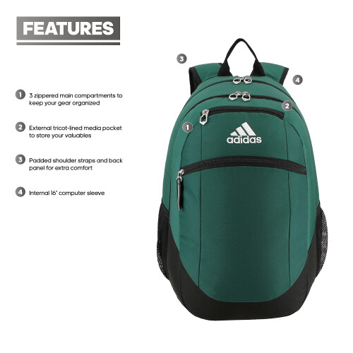 Adidas Σακίδιο Striker Team Sports για ποδόσφαιρο και άλλες δραστηριότητες 1