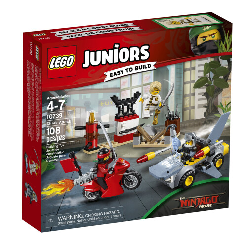 LEGO LEGO Juniors Επίθεση Καρχαρία 10739 Κιτ Κατασκευής (108 Τεμάχια)