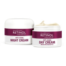 Mit Retinol Anti-Aging Vitamin angereicherte Nachtcreme und Tagescreme - Your 24