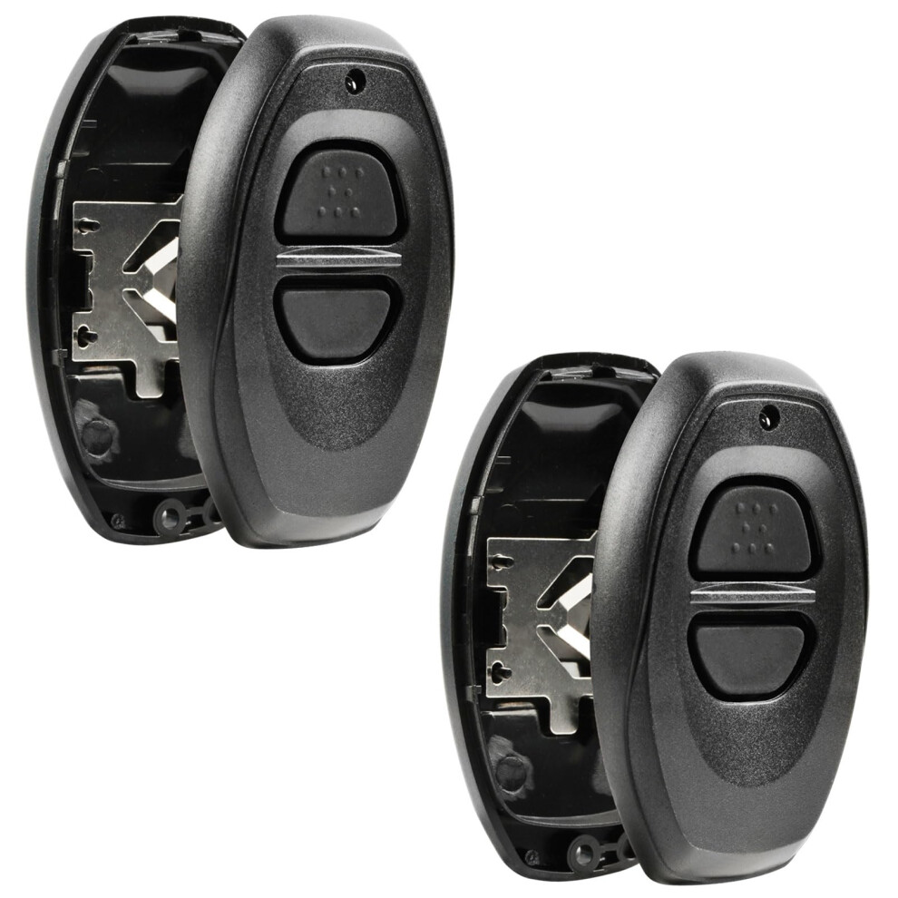 Shell Case Key Fob Remote Fits Toyota Rs3000 Bab237131-022 Set Black 688946476006