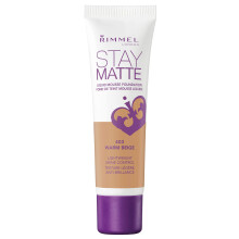 Rimmel Stay Matte Foundation, Varm Beige, 30 ml