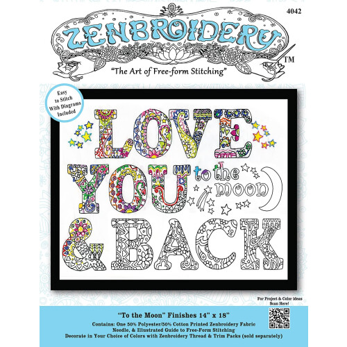 Tobin til Moon Zenbroidery Kit 1