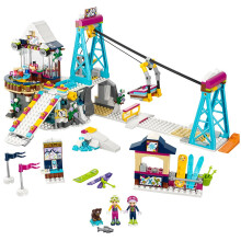 Lego Friends Snow Resort Ski Lift 41324 Zestaw budowlany (585 sztuk)