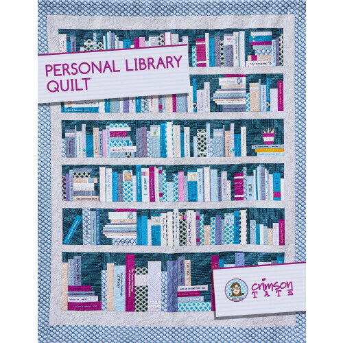 Crimson Tate Personal Library Quilt Pattern