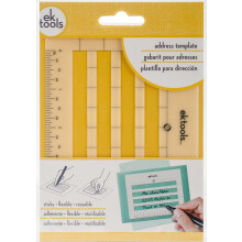 EK Tools Sticky ENV Address Template 5402009