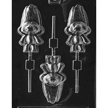 Grandmama's Goodies K063 Troll Lollipop Chocolate Mormnta Model de sapun cu instruc?iuni de modelare exclusiva