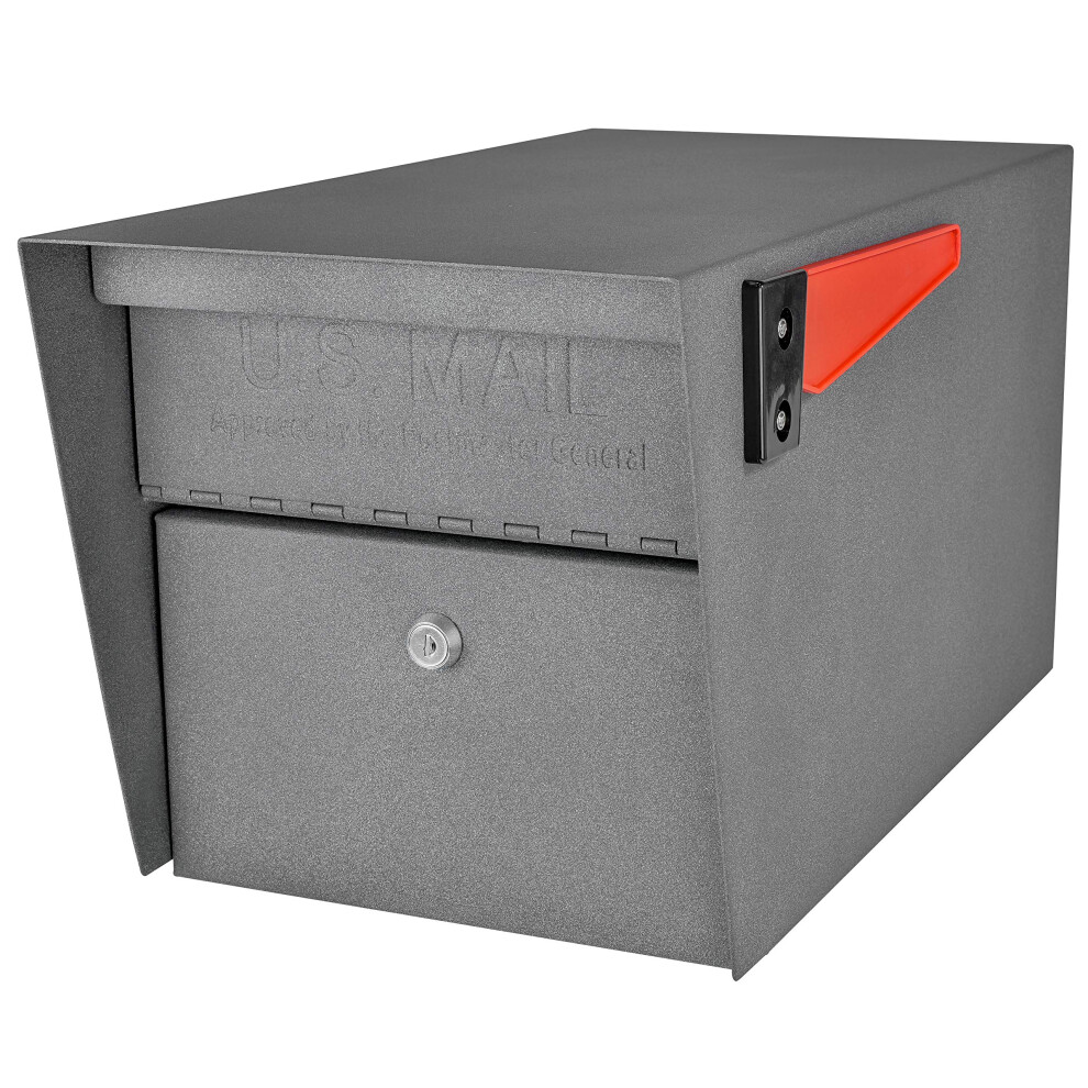 Mail Boss 7505 Mail Manager Curbside  Granite Locking Security Mailbox