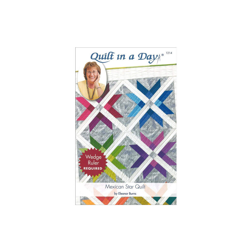 Quilt In A Day Mexicaanse Sterrenquiltpatroon Door Eleanor Burns-image