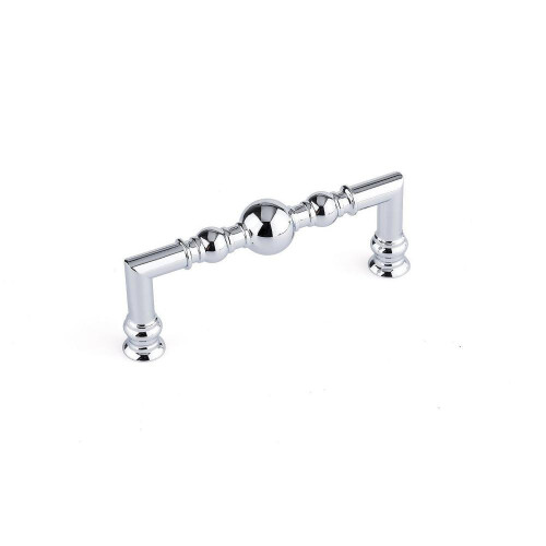 Richelieu Hardware BP878996140 Coleção Firenze 3 3/4 polegadas (96 mm) Centro a Centro Cromado
